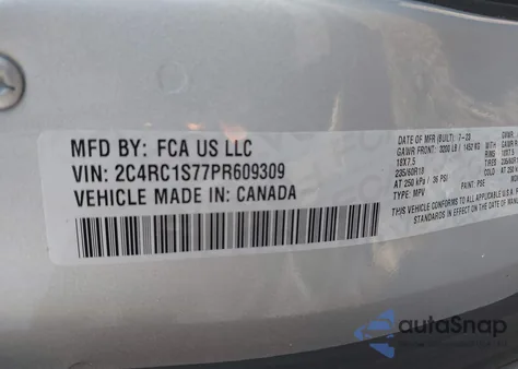 2023 Chrysler Pacifica Hybrid Limited from USA, damaged, VIN 2C4RC1S77PR609309